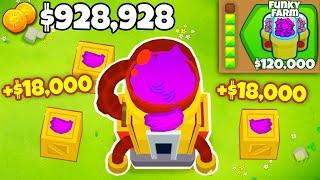 The Most OVERPOWERED Tier 6 Tower in BTD 6?! (Tier 6 Banana Farm)