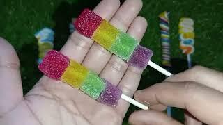 yammy Rambo lollipop candy unboxing video l satisfying (ASMR)