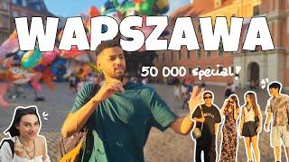 48 hours in Warsaw Poland  | 50 000 subs video !