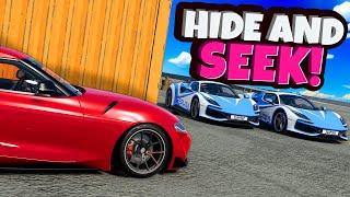 Trolling My Friends in Hide and Seek with Cars! (BeamNG Drive Mods)