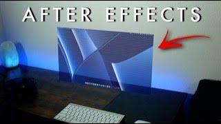 Make a Hologram Screen! | After Effects Tutorial