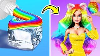 BARBIE VS KEN | Epic Drawing Challenge Showdown! Amazing Hacks for Students!