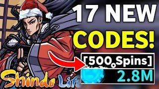 ️MARCH!! UPDATE ️ ALL WORKING CODES FOR SHINDO LIFE 2025 - ROBLOX SHINDO LIFE CODES