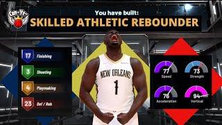 RARE POWER FORWARD BUILD NBA2K22 (CURRENTGEN)!!! 2 RARE BUILDS THAT ARE BROKEN!!!