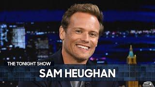 Sam Heughan Makes an Egg-Filled Gin Cocktail for Jimmy | The Tonight Show Starring Jimmy Fallon