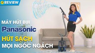 Máy hút bụi Panasonic: lực hút mạnh, nhiều đầu hút tiện dụng (MC-CL573AN49) • Điện máy XANH