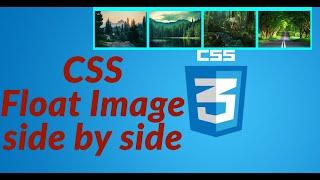 FLOAT IMAGE SIDE BY SIDE IN CSS | IMAGE SIDE BY SIDE HTML CSS By CodeETeach