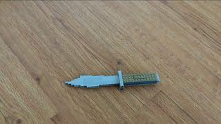 Lego Combat Knife 2.0 (+instructions)