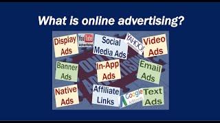 What is online advertising?