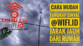 Cara Mudah Tembak @wifi.id jarak jauh & Setting Melalui Android