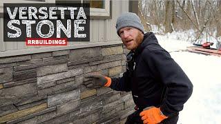 Installing the BEST Looking (FAKE) Faux Stone: Versetta Stone by BORAL