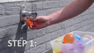 Action - instruction video - 65080 Self sealing water balloons