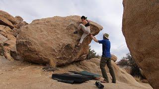 Joshua Tree Beginner Bouldering (V0-V2) | The Outback