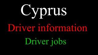 Cyprus driver information