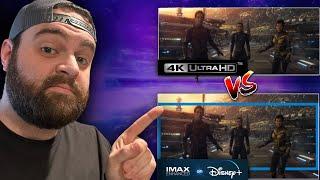 Is Disney+ IMAX Better? | Ant Man & The Wasp Quantumania 4K UHD Blu-ray Review