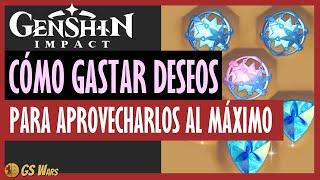 BUENOS CONSEJOS para GASTAR DESEOS en el Gachapón de Genshin Impact | ¡FUNCIONAN!