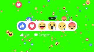 Facebook Reactions #2 / Green Screen - Chroma Key