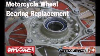 How To Replace Motorcycle Wheel Bearings