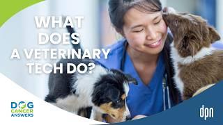 What Does a Vet Tech Do for Dogs with Cancer? | Jenny Fisher