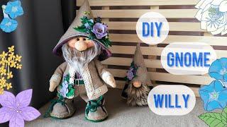 DIY: Creating Willy the Gnome in a Wonderful Burlap Costume | Video Tutorial and Patterns