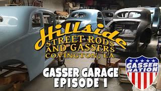 Gasser Garage Episode 1 Hemi Willys Heaven, Hillside Streetrods & Gassers Louisiana