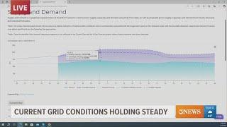 ERCOT: Current grid conditions holding steady