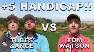 Can We Beat A +5 HCP College Golfer With A SHOT A HOLE ??? | Hillside Golf Club 