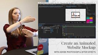 Create a Scrolling Website Animation with Adobe Photoshop & After Effects