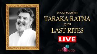 Nandamuri Taraka Ratna Last Rites from film chamber LIVE | Friday Poster