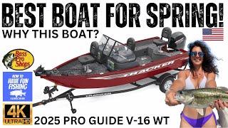 2025 Tracker Boats Pro Guide V 16 WT | Bass Pro Shops Fishing Boat