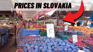  MARKET PRICES IN SLOVAKIA 2024  SHOPPING IN SLOVAKIA 2024 [FULL TOUR]