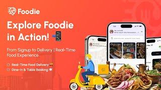 How "Foodie | UberEats Clone | Food Delivery | Multiple Restaurant Food Delivery Flutter App" Works?