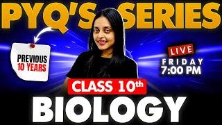 Class 10th Most Important Biology with Sonam Maam | Board Exam 2024-25 Complete Revision