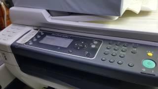 Fuji Xerox M205F knocking sound upon start