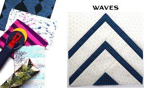 Sew Modern Quilts: Waves for the Modern Quilt Block Series