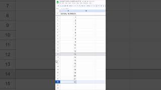 Google Sheet Hack Dynamic Serial Number Column with Row Function