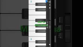 Jab Se Mile Naina - Piano Tutorial Shorts #Shorts #pianomusic #pianotutorial  @Worldmusician999