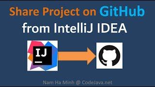 How to Share Project on GitHub from IntelliJ IDEA