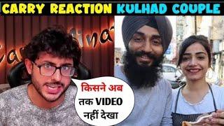 carryminati reaction on kulhad pizza couples viral video | carryminati #kulhadpizzacouple