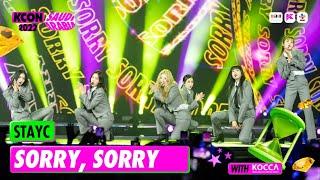 STAYC (스테이씨) - SORRY, SORRY (원곡 SUPER JUNIOR) | KCON 2022 SAUDI ARABIA