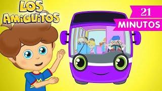  Las Ruedas del Autobús  | Canción Colección | Los Amiguitos Canciones Infantiles