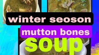 Hyderabadi Craving point•20kviews •2hours ago is live mutton bones soup  winter season try it