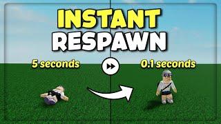 How To Instant Respawn | Roblox Studio