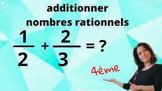 calcul nombres rationnels Mathématiques collège. niveau 4ème @bonnesnotesenmaths