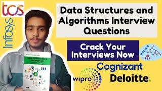 Data Structure and algorithms Interview Questions | WIPRO, TCS, INFOSYS Interview Questions for fres