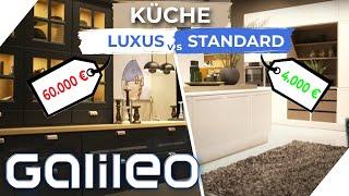 Luxus Küche vs. Standard Küche: Was kostet eine Traumküche? | Galileo | ProSieben