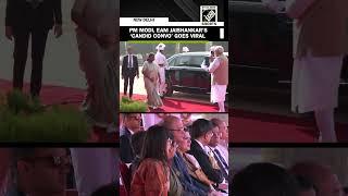 PM Modi, EAM Jaishankar’s ‘candid convo’ ahead of Maldivian Prez ceremonial reception goes viral