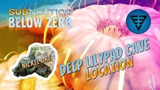 Nickel Ore - Deep Lilypad Cave Location Subnautica Below Zero