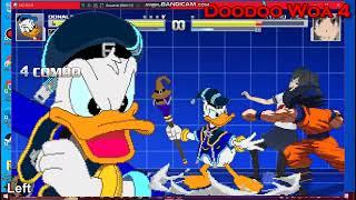 Mugen Duck Donald Goku Vs Player 4