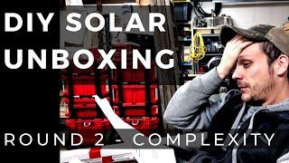 DIY Solar System Unboxing Round 2 - And Some Options For You If You Get The Wrong Equipment